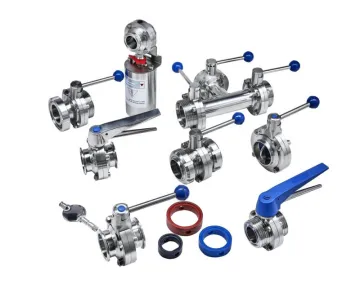 Stainless Steel Sanitary Weld Butterfly Valve