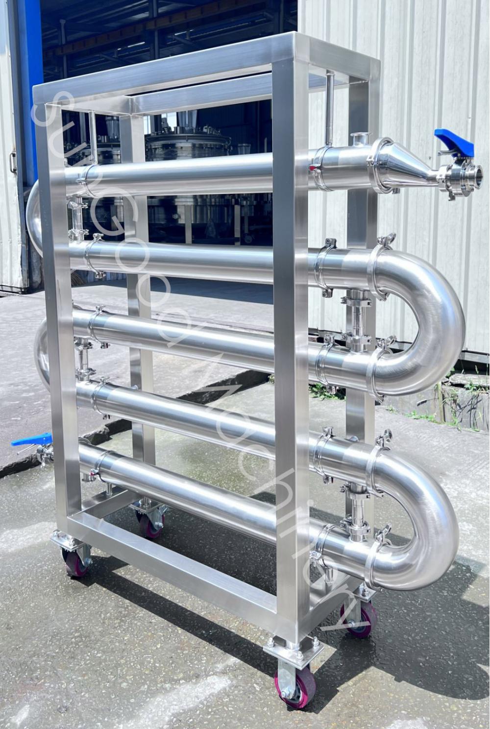 SunGood stainless stell tube in shell heat exchanger