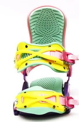 Wholesale High-Quality Chinese Lightweight Ski Strap Buckle Black Ski Shoes Snowboard Binding