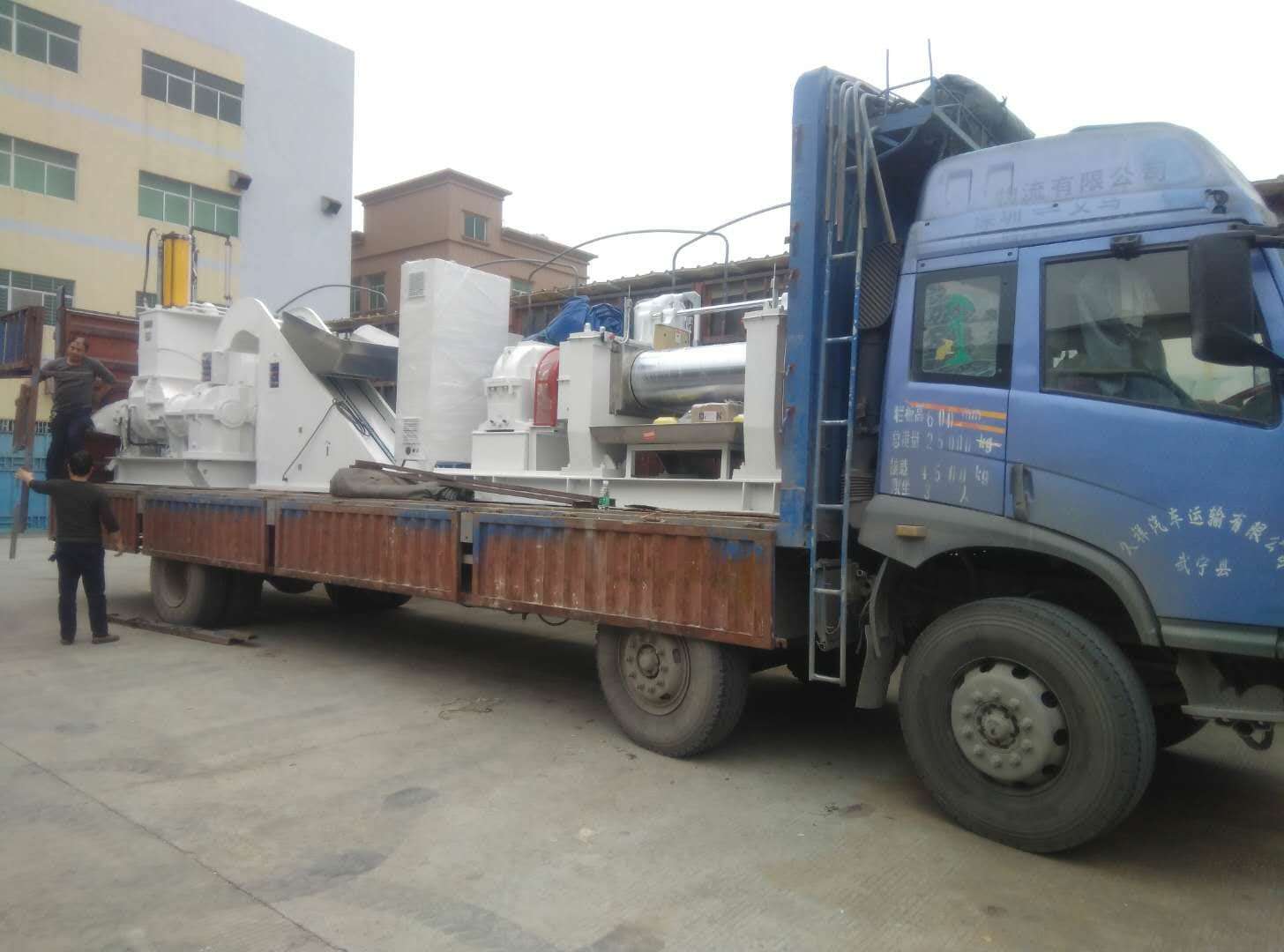 Shipping of Rubber Extruder from China