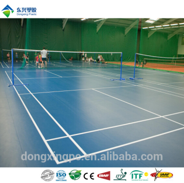 Premium competition plastic gym flooring