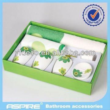 7pcs bathroom product for xiamen city in matching design