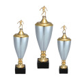 Trophée 3D Sports Championship Trophy Crystal Glass Metal