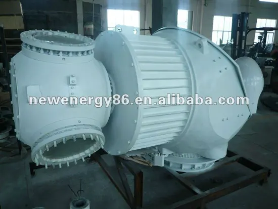 CE ISO OHSAS Approved Variable Pitch-control blade 60KW Wind Generator