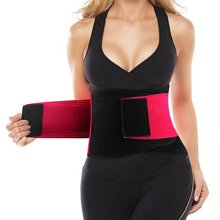 Umqeqeshi we-Neoprene Waist Belt Waist Trimmer Body Shaper