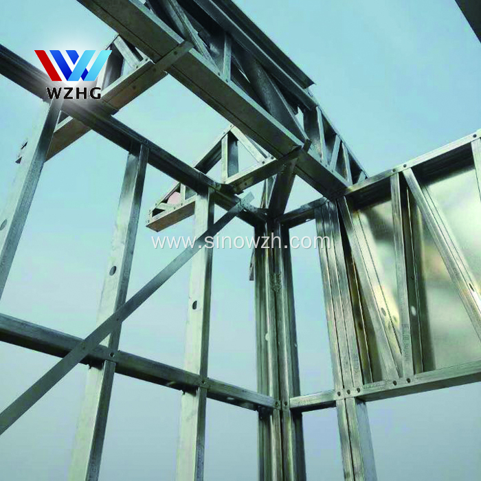 Cold formed galvanized Light steel C channel