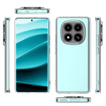 1.5mm Shockproof Silicone Soft TPU Phone Case for Redmi Note 14 Pro Pro+ 5G 4G