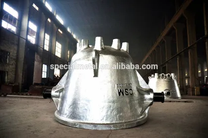 Large sand casting smetling pot