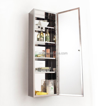 Factory Direct Tall Thin Stainless Steel Kitchen Storage Cabinet Designs