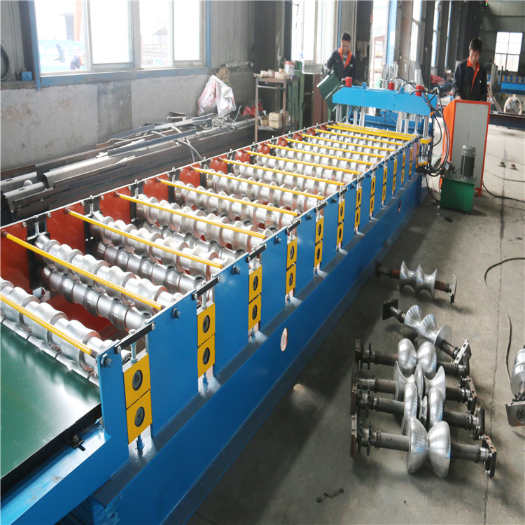 Glazed Tile Metal Roof Panel Making Machines