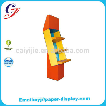 2015 Popular Shoes Pop Cardboard Floor Totem Display Stand