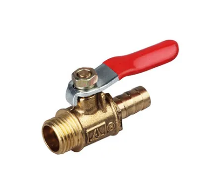Male Brass Ball Gas Valve