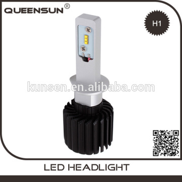 Super bright 25W 4000LM car led headlight with temperature sensor protection system