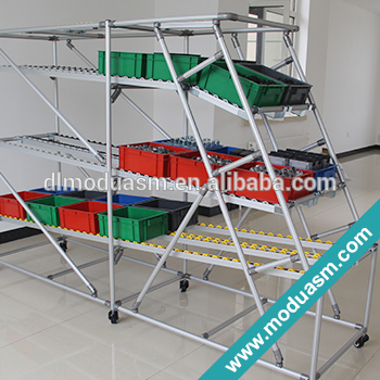 de aluminio tubular pipe fitting rack rack for store, shopping mall, warehouse storage