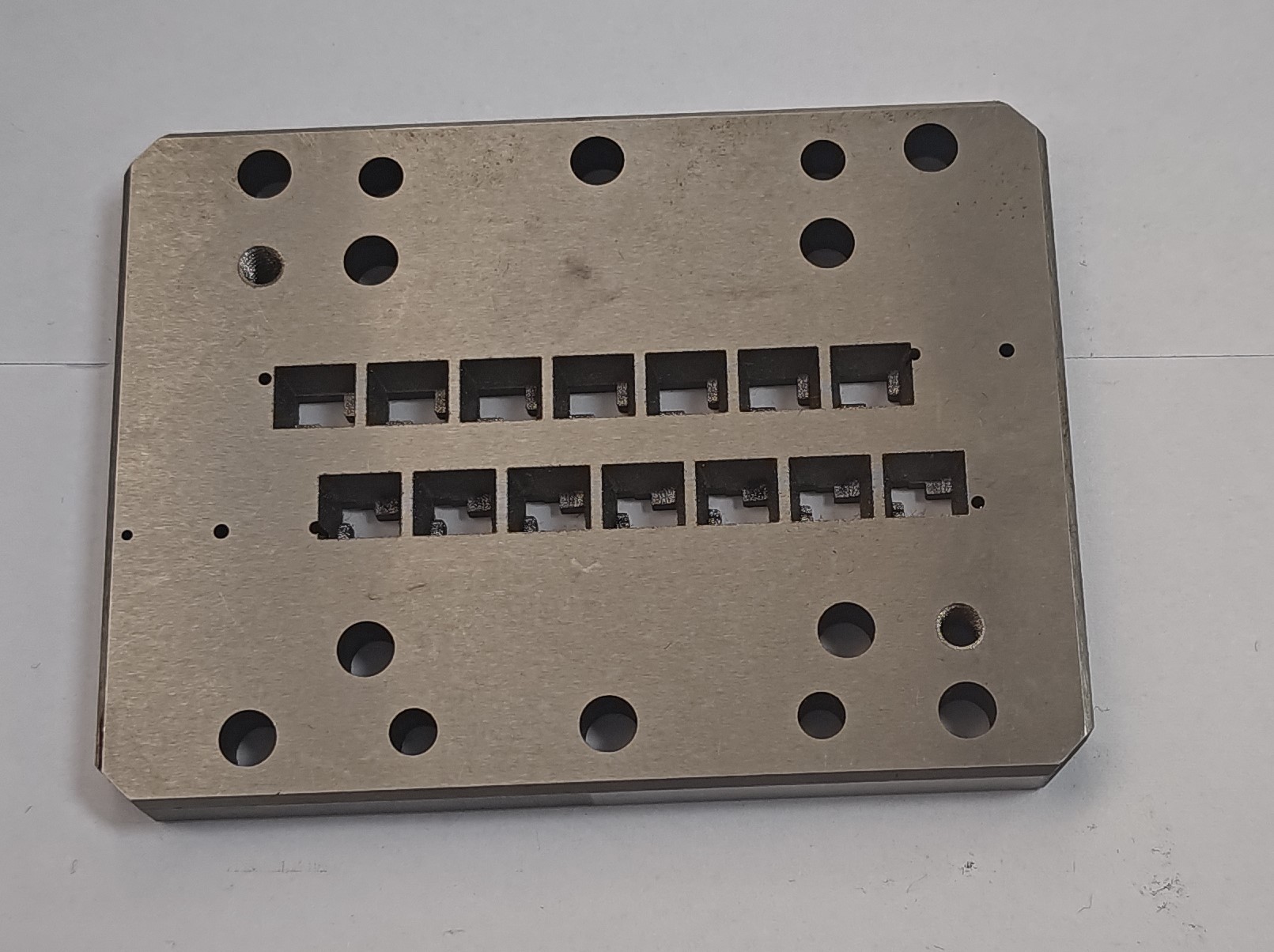 Stamping metal template