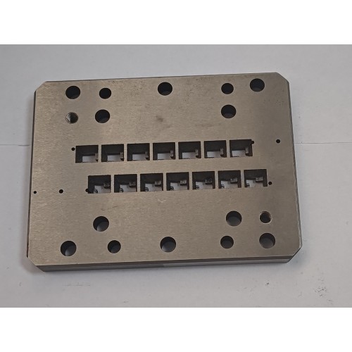 Stamping metal template