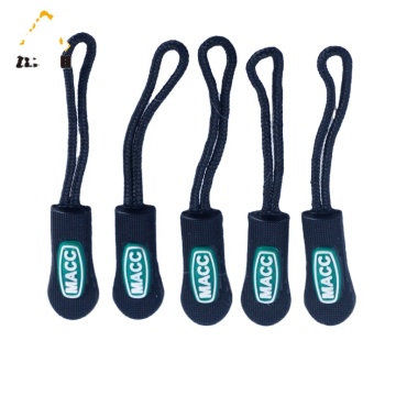 New Style Logo Plastic Zipper Pullers for Luggage - LR10005