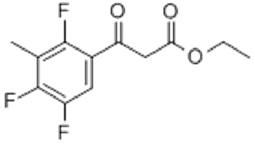 Benzenepropanoic acid,2,4,5-trifluoro-3-methyl-b-oxo-, ethyl ester CAS 112822-88-5