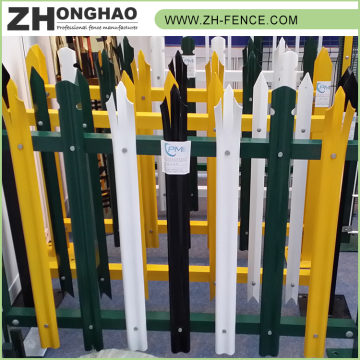 Easily Assembled Colourful Brand Palisade Fence