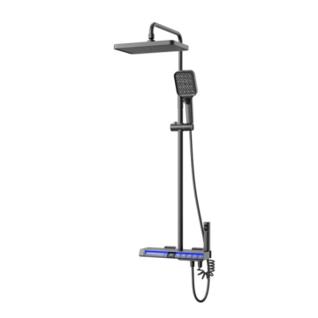 Intelligent Hydraulic Power Digital Shower with 5-Mode Piano Key Design