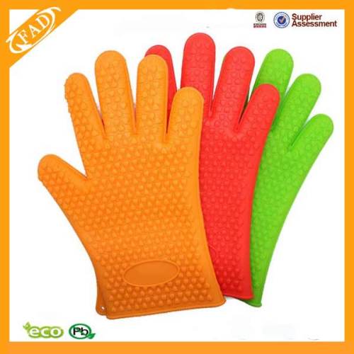 Heat Resistant Waterproof Silicone Cooking Gloves