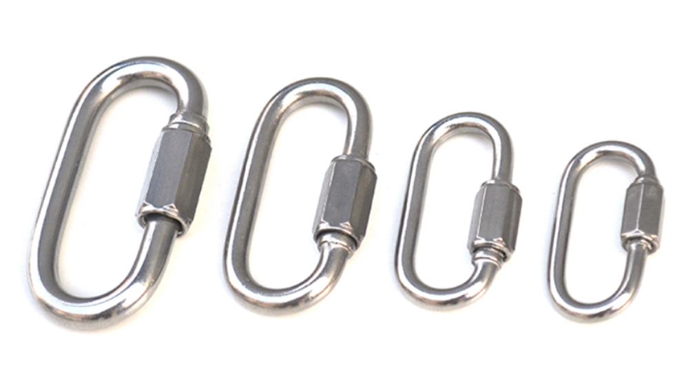 carabiner with screw lock