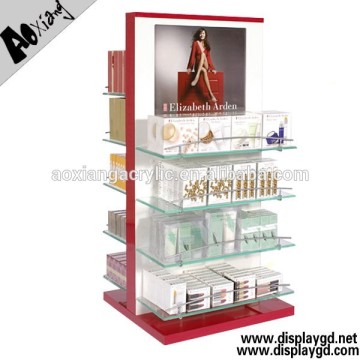 Beauty promotion beautiful cosmetic display stands