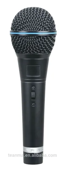 Newest product professional wired headset unidirectional condenser microphone