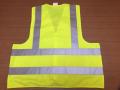 Fluorescerande Yellow Warning Vest, olika typer