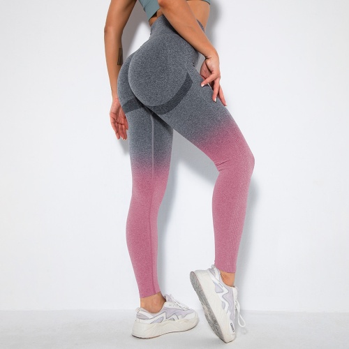 sömlösa gym leggings med hög midja