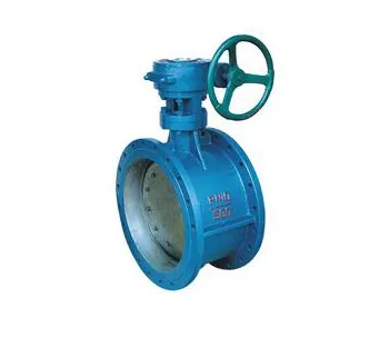 Clamp type hard sealed butterfly valve