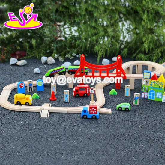 new design kids wooden traffic toy W04C045