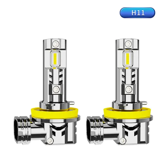 Compact H7 23S Car LED Headlights: 70W, 7600Lm Halogen Replacement