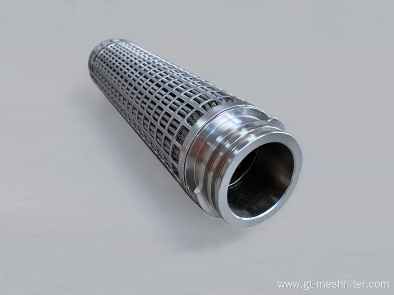 High temperature gas filter