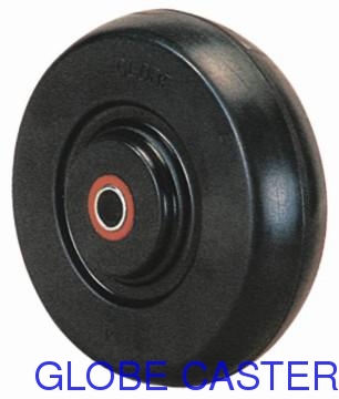 Soft  Rubber Caster Wheel, Various Sizes Available,MOQ:100pcs