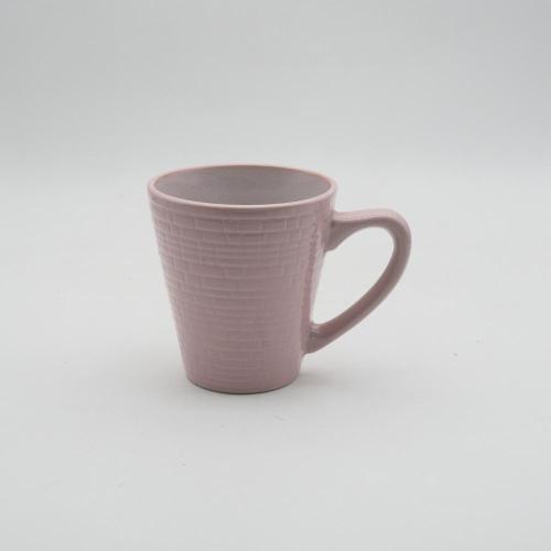 Roze reactieve kleur geglazuurde steengoed servies servies set/antiek keramisch serviesgoed