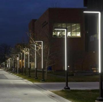 2.8m High 30W AC90-277V LED Garden Light for Walkway