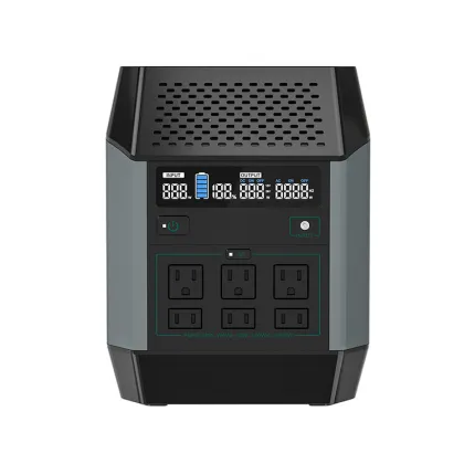 Pisen New Energy LiFePO4 Battery Storage Systems 1500W Portable Power Station 110V