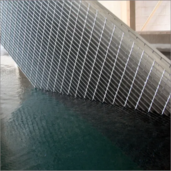 Hot dip galvanized steel bar grating