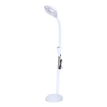 8X Magnifying LED Lamp with Portable Wheel for Beauty Salons - Perfect for Salon and Home Use