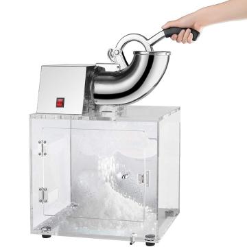 Automatic Acrylic Ice Block Crusher Machine for Snow Cone Making