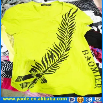 quality summer used clothing used clothes for men, used t shirt