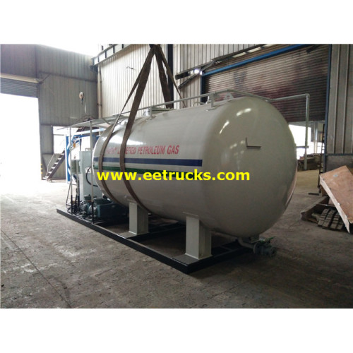 10000 Litros Mobile Skid Gas Skid Stations