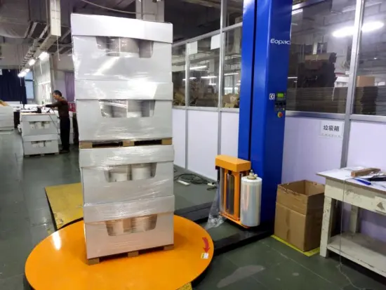 High Quality Stable Stretch Film Pallet Wrap Machine