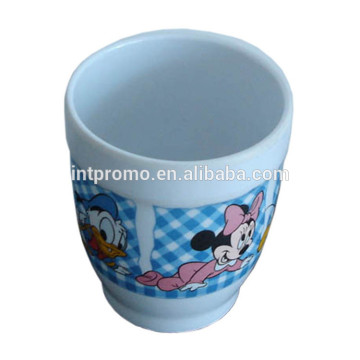 colorful children use custom logo cartoon melamine cup