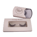 Custom Window Eyelash Box dengan Logo Emas