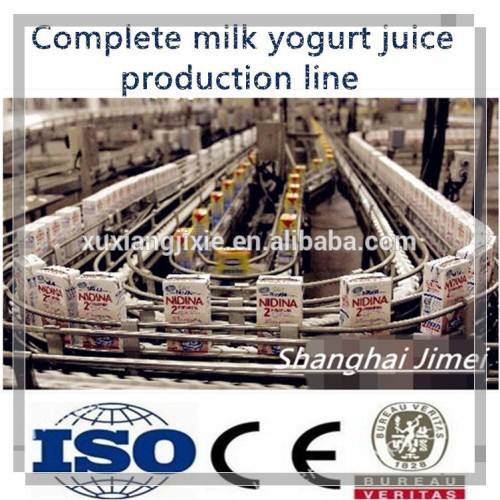 New designed Small Scale Milk /Yoghurt /Juice Combined Production Line