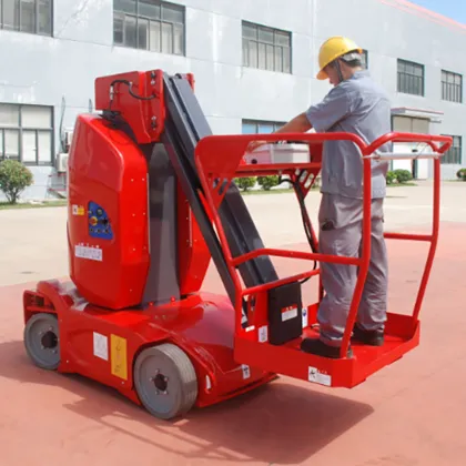 Self-Propelled Electric Articulated Boom Lift for Construction