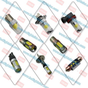 2015 car logo light t10 h1 h3 h7 9005 9006 w5w led car light 12V/24V available projector light led car