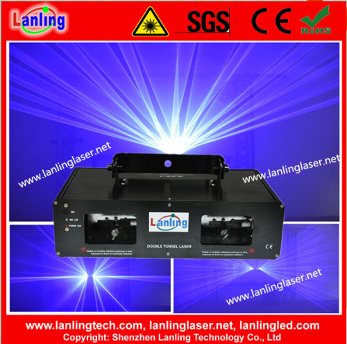 Double Blue 100MW+100MW 450nm Stage Laser Lighting